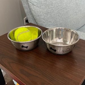Metal Dog Bowls